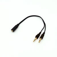 RadioShack Cable 3.5mm macho a 2 conectores hembra 1503293