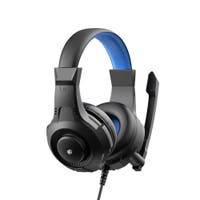 Audífonos gamer RadioShack Jack On Ear Negro y azul