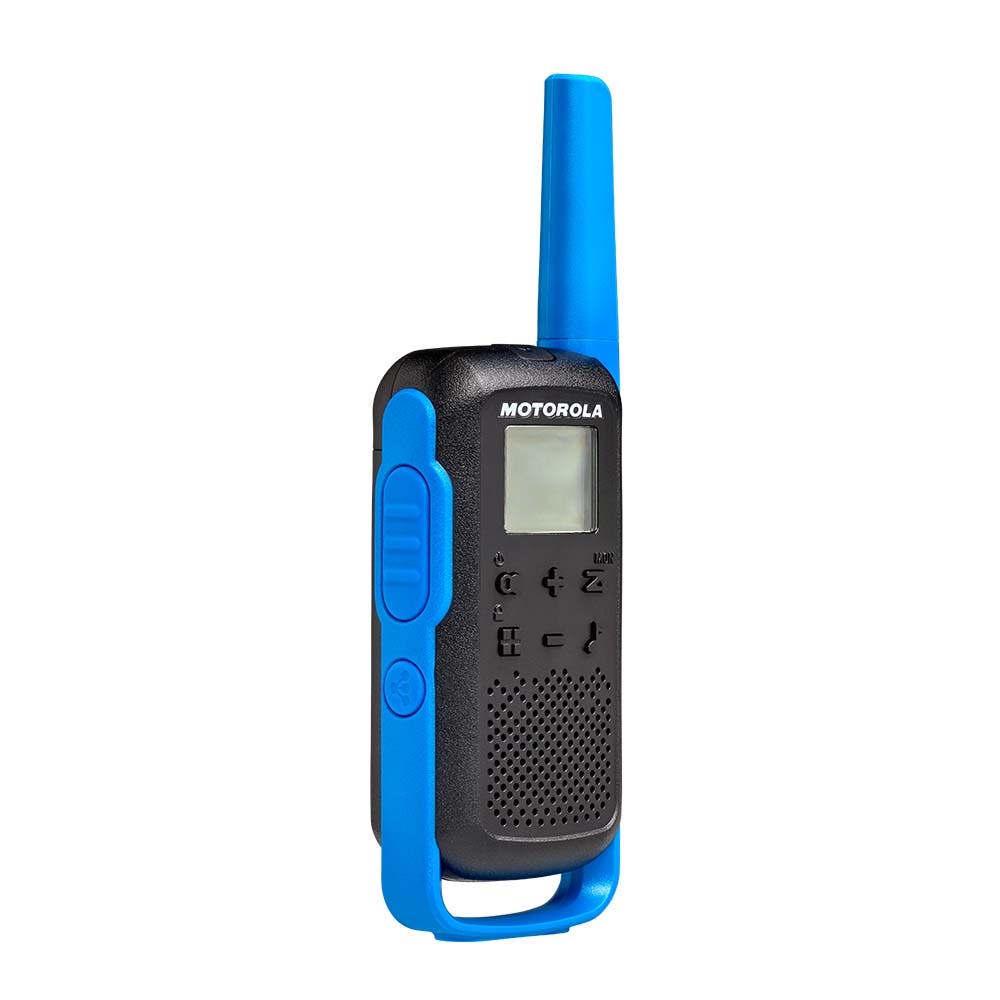 Radio de comunicación Motorola Talkabout T270 UHF Azul y negro